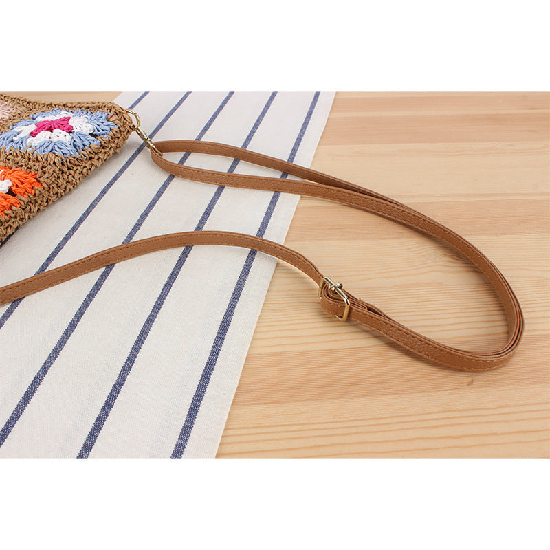 Handmade Shoulder Bag in Modern Patchwork Design Bowlift