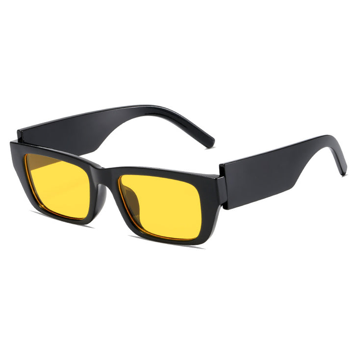 Women's fashionable rectangular sunglasses in innovative design Bowlift