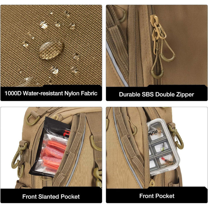 Fishing Gear Tactical Backpack Bowlift