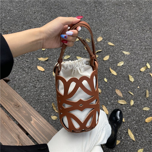 WoElegant Patterned Drawstring Bag Bowlift