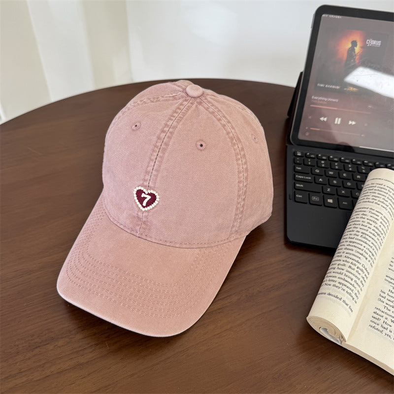 Women's Denim Baseball Cap Bowlift
