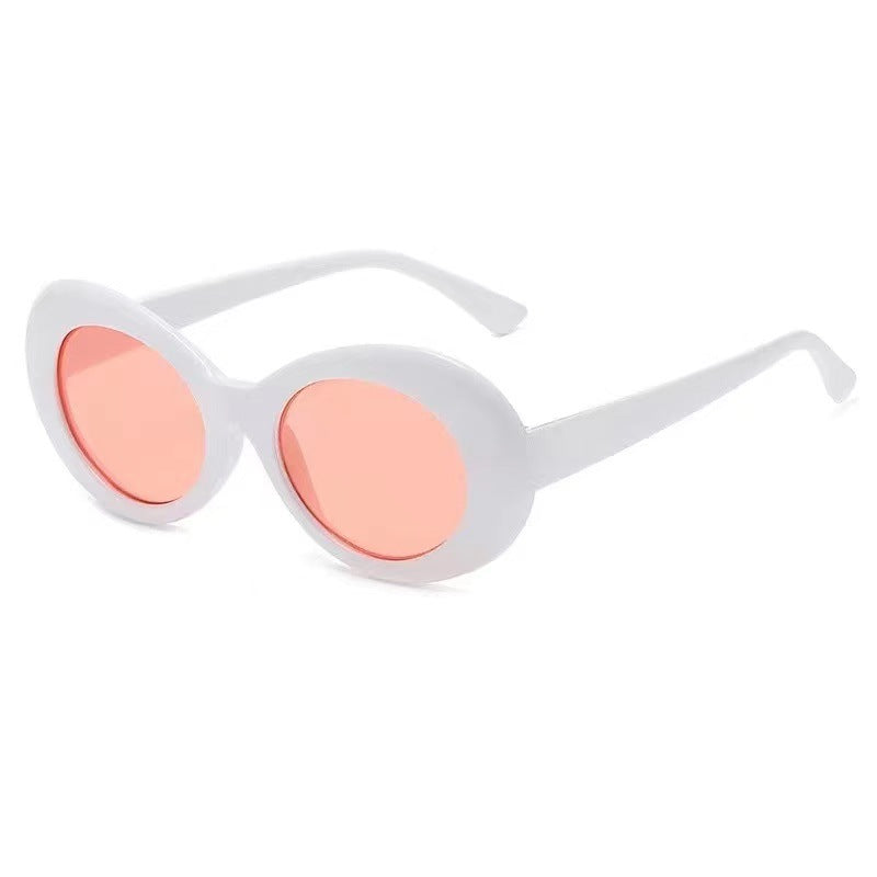Fashionable Circle Frame Sunglasses Bowlift