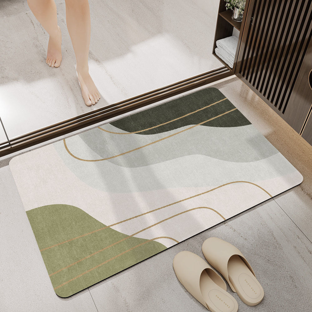 Stylish Modern Bathroom Mat Bowlift