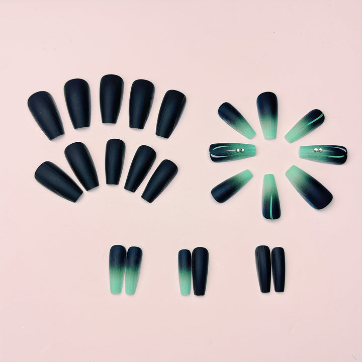 Trendy Artificial Nails with Matte Chic Finish Bowlift