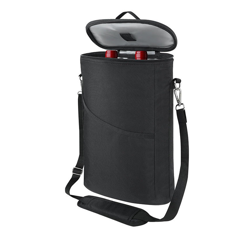 Insulated cooler bag with practical carrying handle and organizer compartments Bowlift