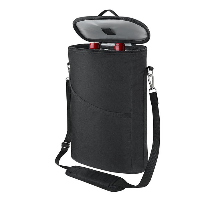 Insulated cooler bag with practical carrying handle and organizer compartments Bowlift