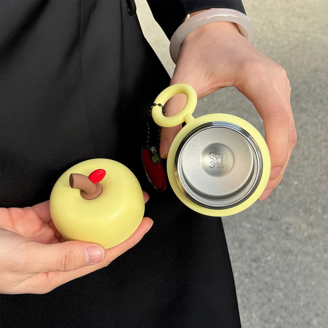 Women portable coffee cup with creative lid Bowlift