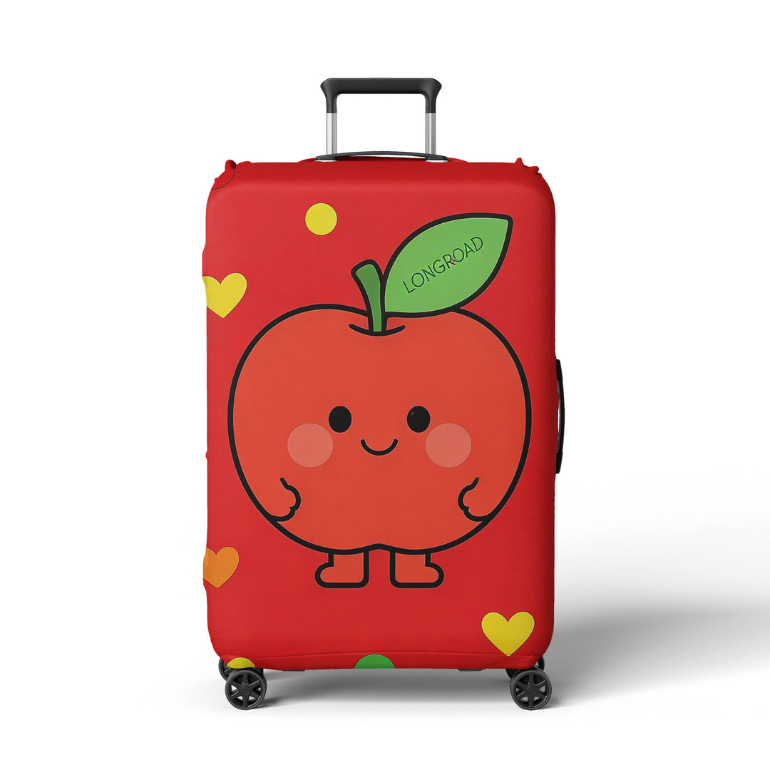 Women's suitcase cover with playful space design Bowlift
