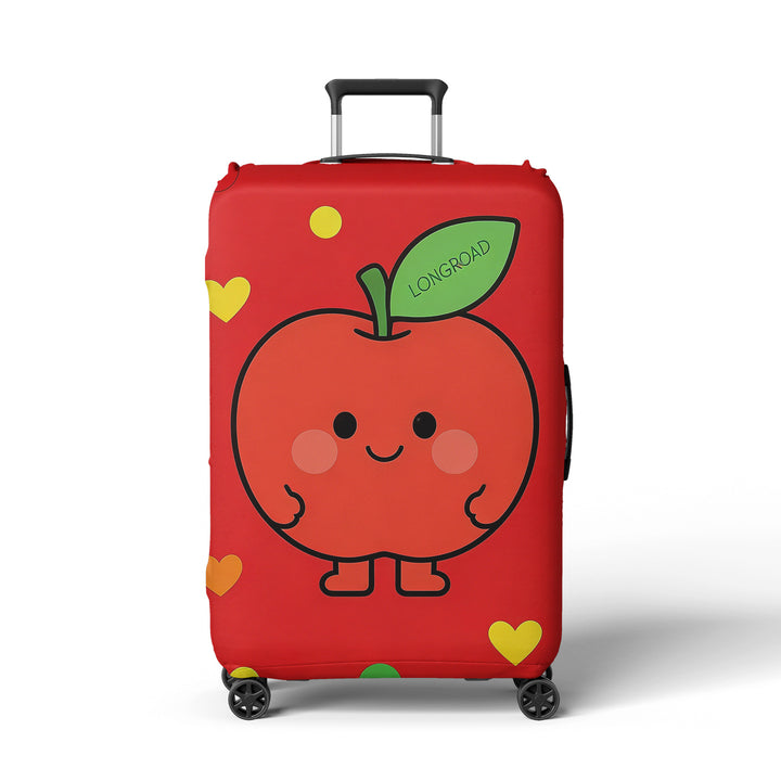 Women's suitcase cover with playful space design Bowlift