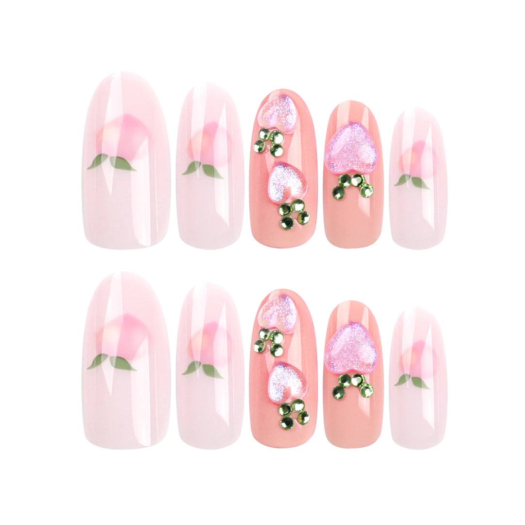 Artistic Nail Art with Fruit and Glitter Designs Bowlift