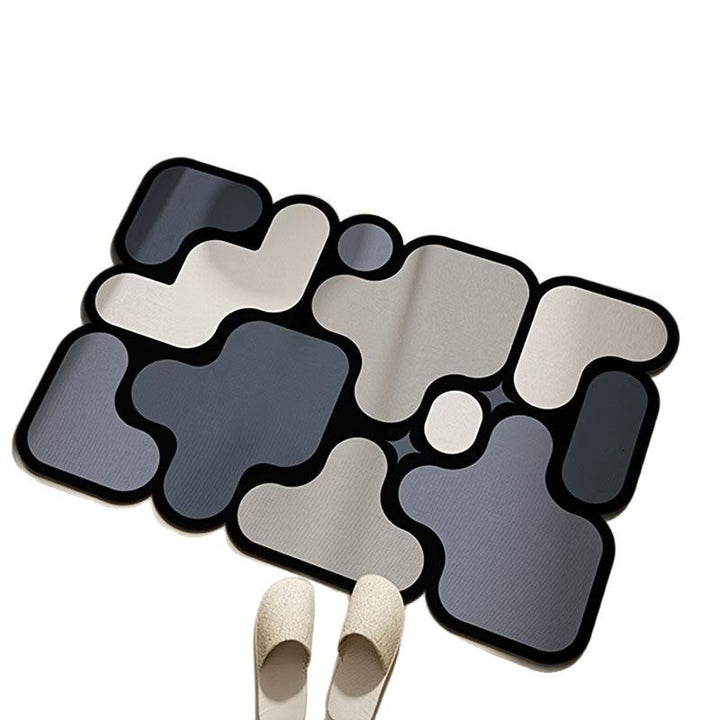 Modern Abstract Floor Mat Bowlift