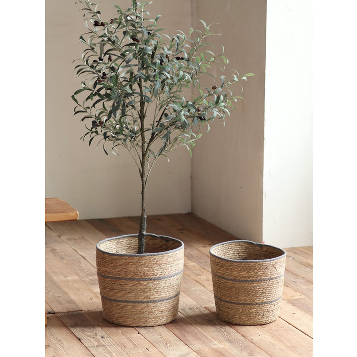 Handwoven decorative basket Bowlift