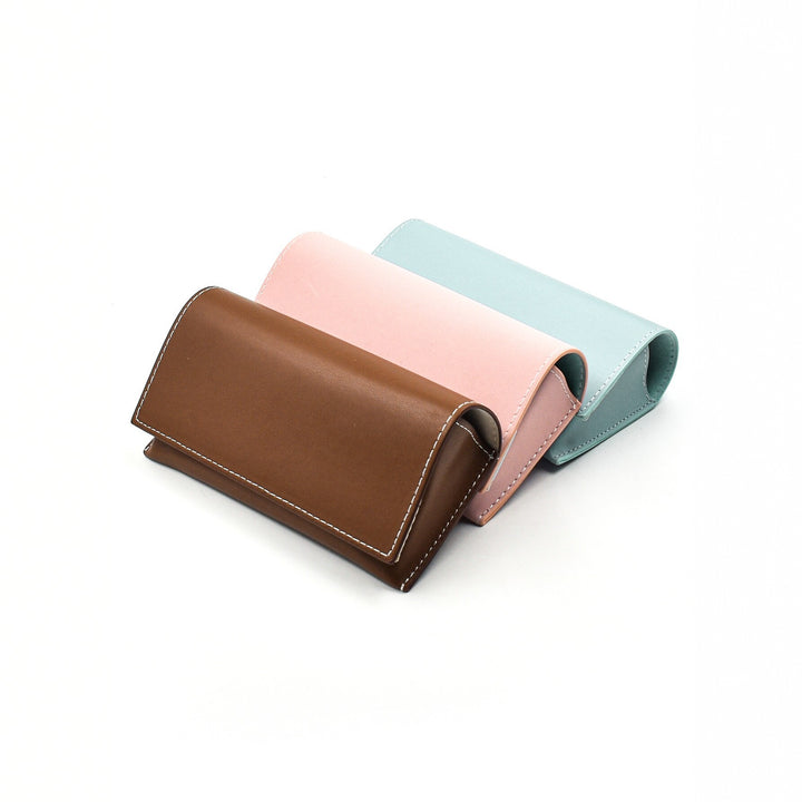 Premium Leather Eyeglass Case Bowlift