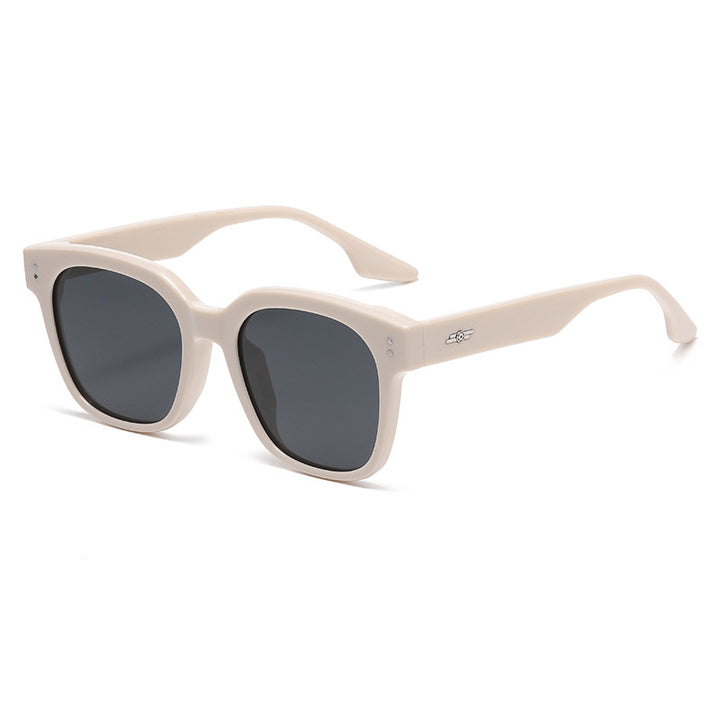 Oversized Geometric Frame Eyeglasses