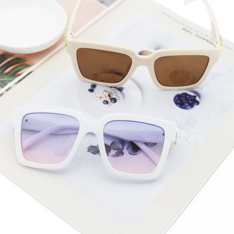 Women's fashionable square sunglasses with high-quality UV protection technology Bowlift