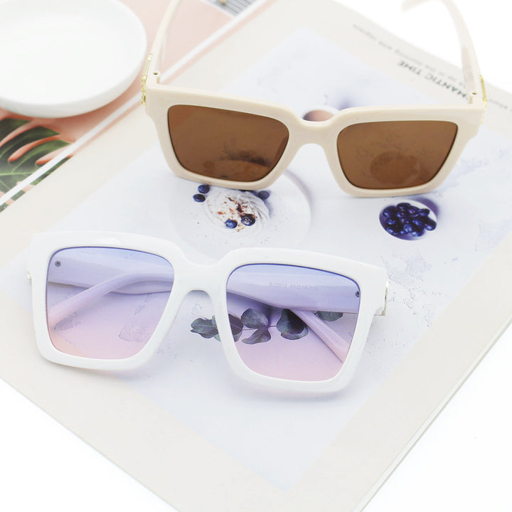 Women's fashionable square sunglasses with high-quality UV protection technology Bowlift