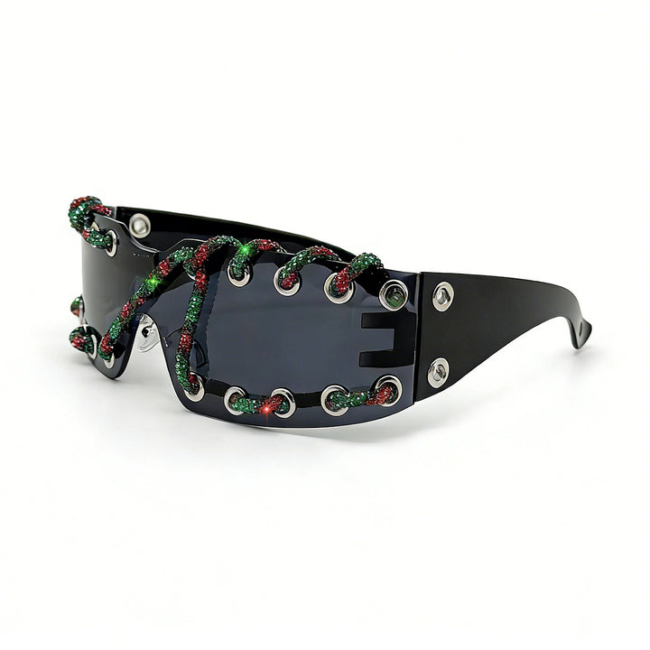 Women's sunglasses with unique lacing design Bowlift