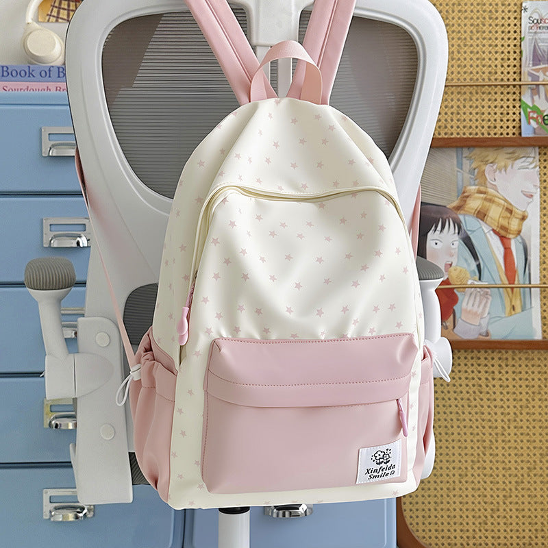 Fashionable Dual Pocket Backpack