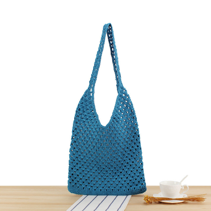 Fashionable Crochet Tote Bag Bowlift