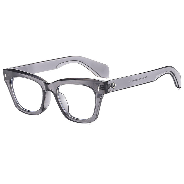 Women Cat-Eye Sunglasses with modern, transparent frame and UV protection Bowlift