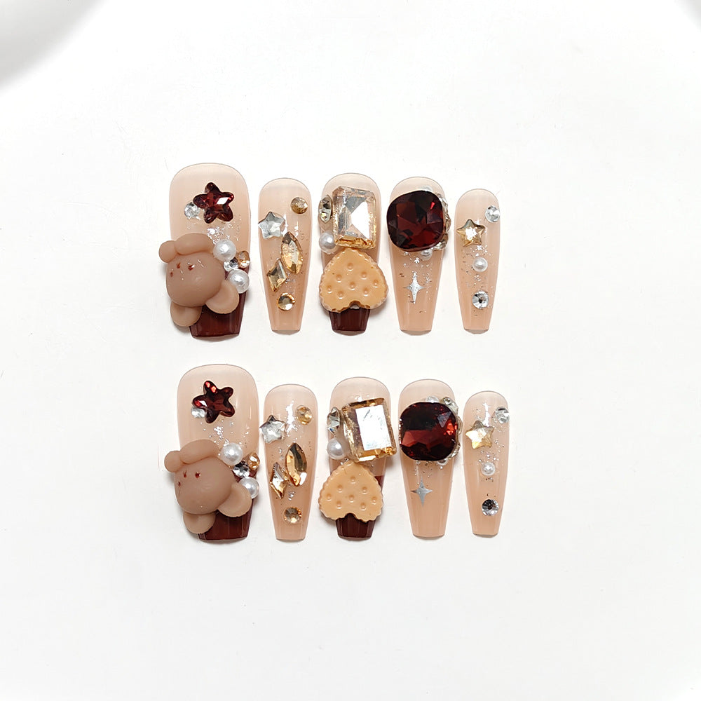 Creative Nail Art with 3D Designs Bowlift