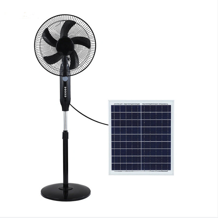 Unisex Solar-powered Stand Fan Bowlift