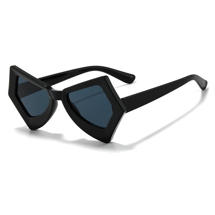 Geometric Frame Fashion Sunglasses