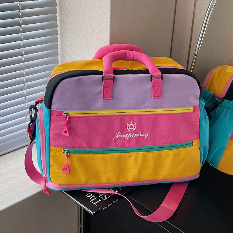 Versatile Multi-Pocket Travel Duffle Bag