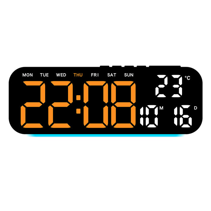Digital alarm clock with temperature display and hygrometer Bowlift