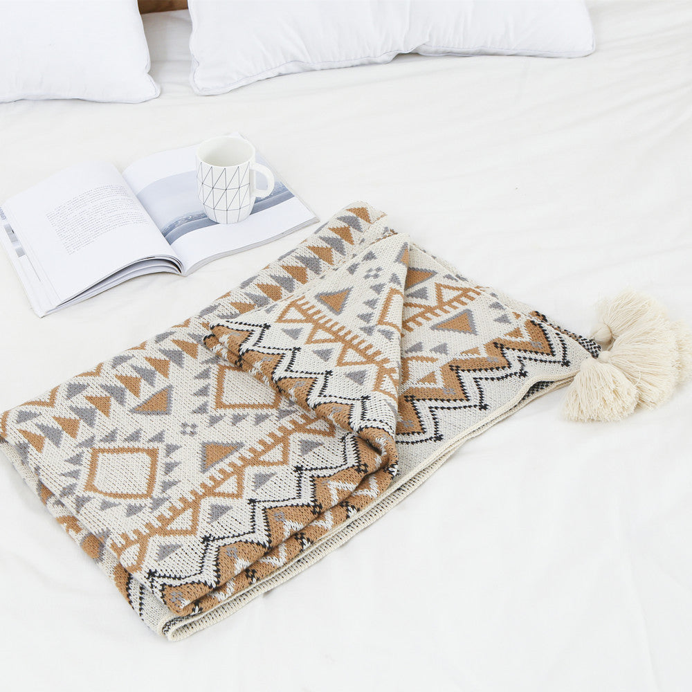 Decorative Patterned Throw Blanket