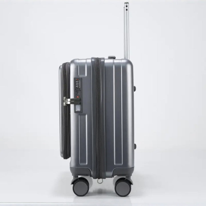 Women's Stylish Hard-Shell Compact Travel Suitcase Bowlift
