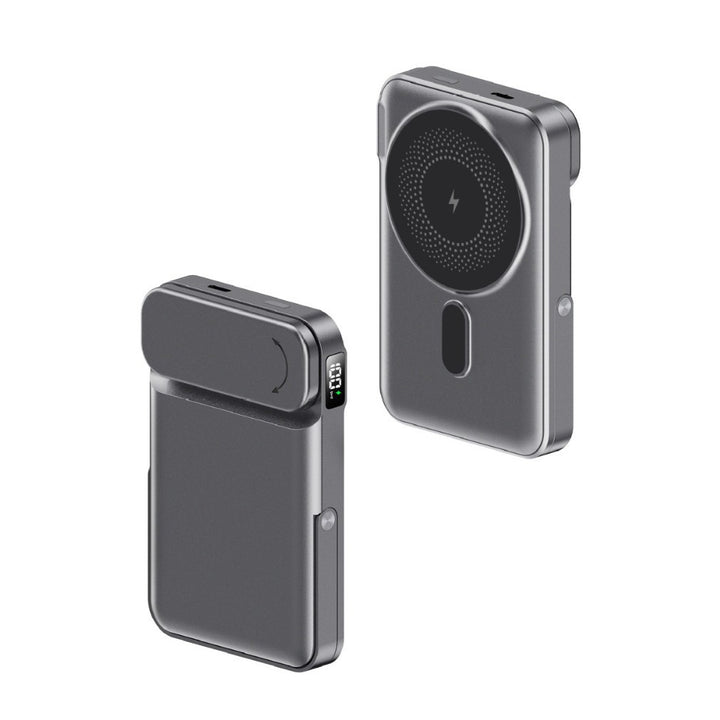 Wireless charger with integrated stand Bowlift
