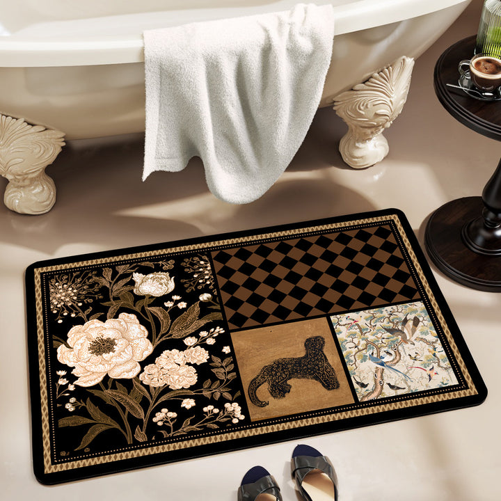 Artistic Multicolored Area Rug Bowlift