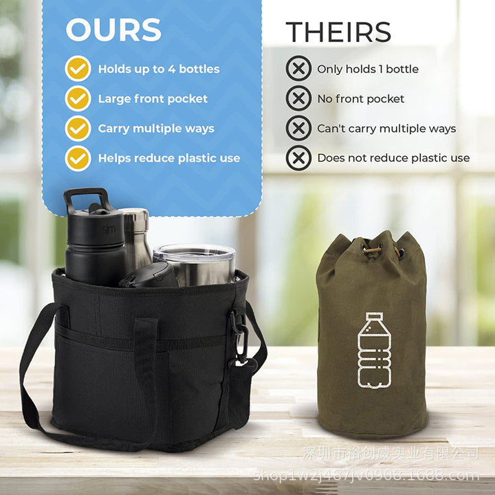 Insulated Food Delivery Organizer Bag Bowlift