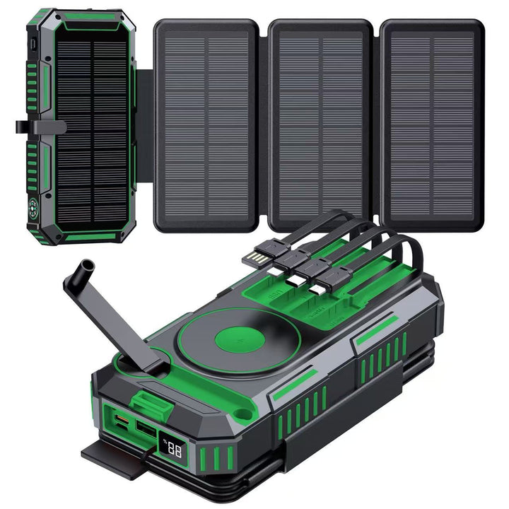 Solar Powerbank with Wireless Charging Function by Bowlift
