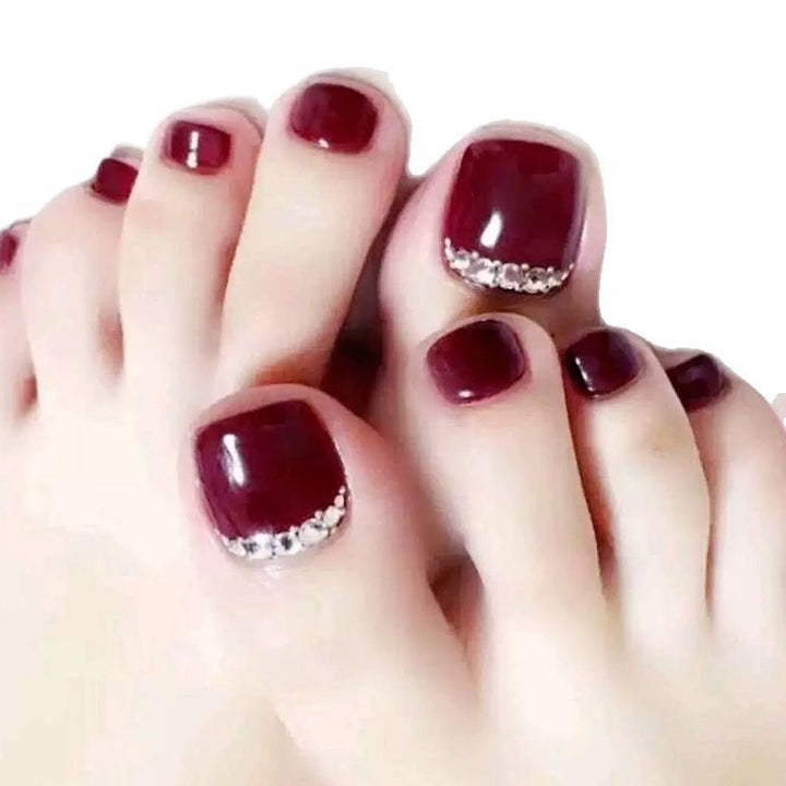 Premium Decorative Press-On Nail Set Bowlift