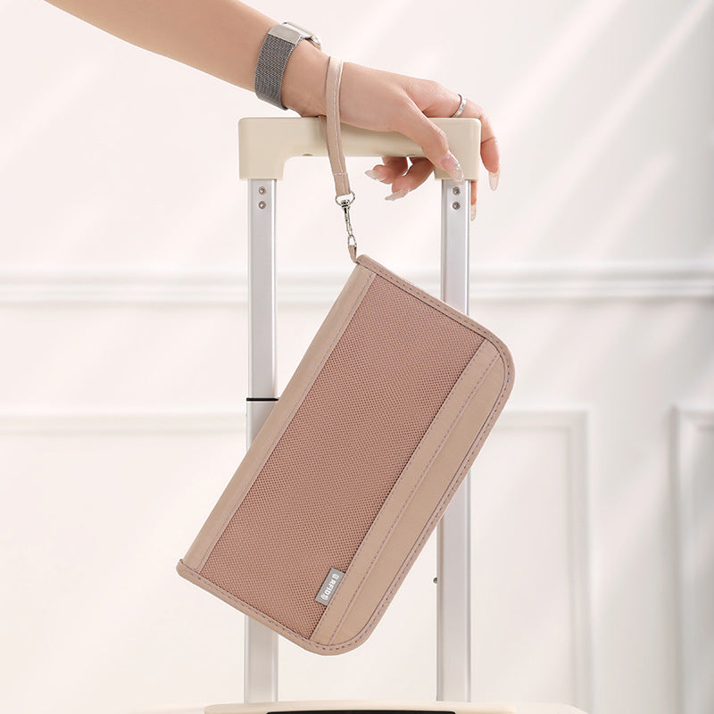 RFID Blocking Travel Wallet Bowlift