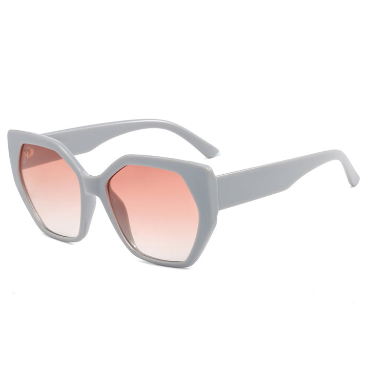 Women oversized geometric sunglasses Bowlift