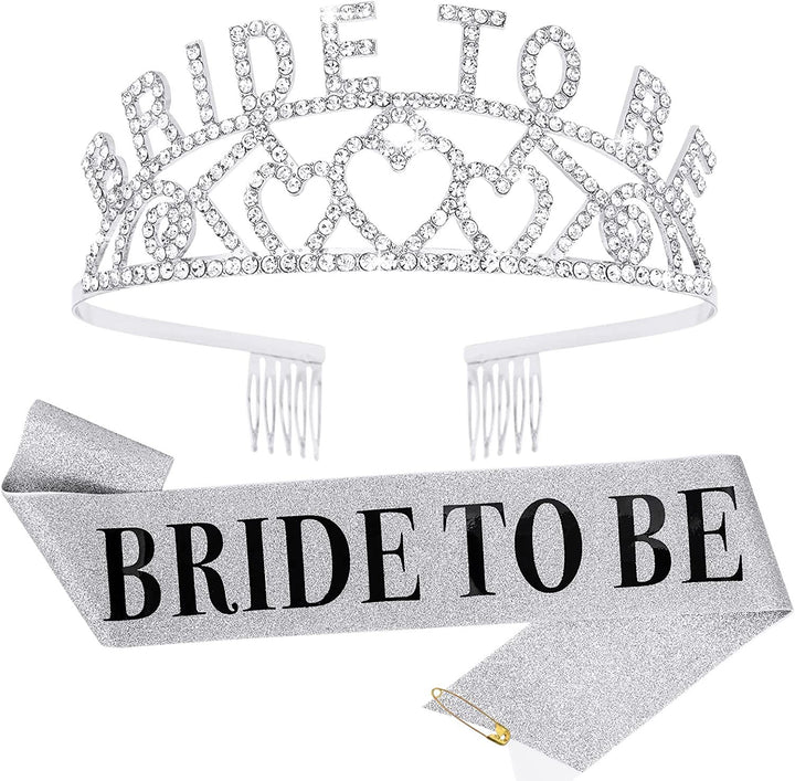 Women's Glittering Tiara with Heart Motifs Bowlift
