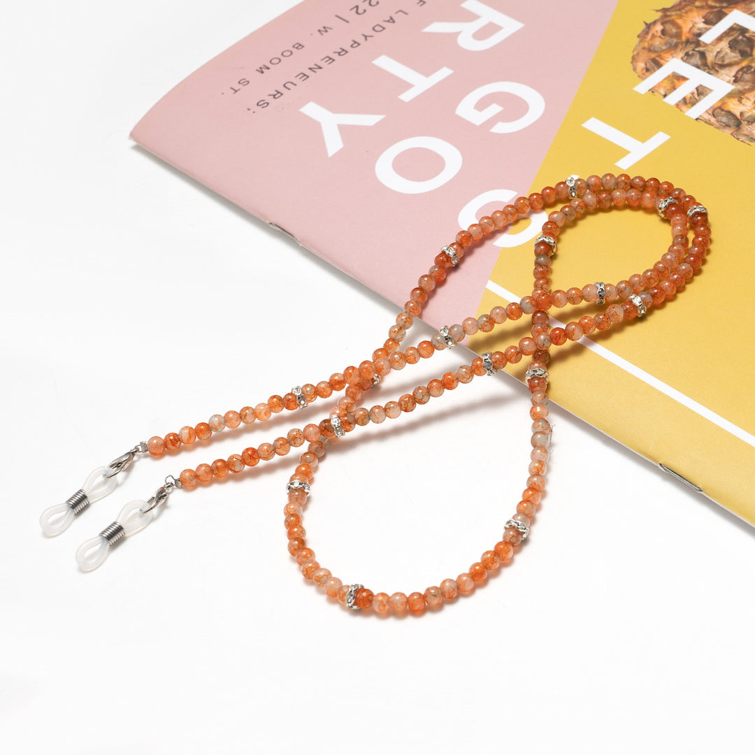 Stylish Beaded Eyewear Chain Bowlift