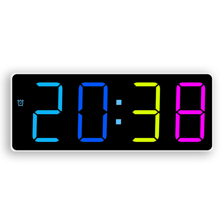 Digital Alarm Clock In Minimalistic Design Bowlift
