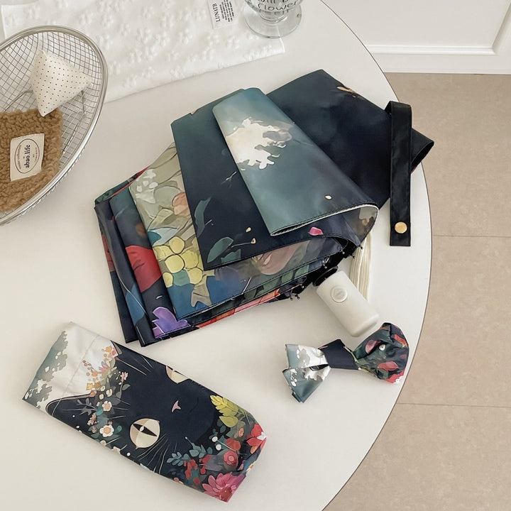Women's Foldable Shoulder Bag with Colorful Design Bowlift