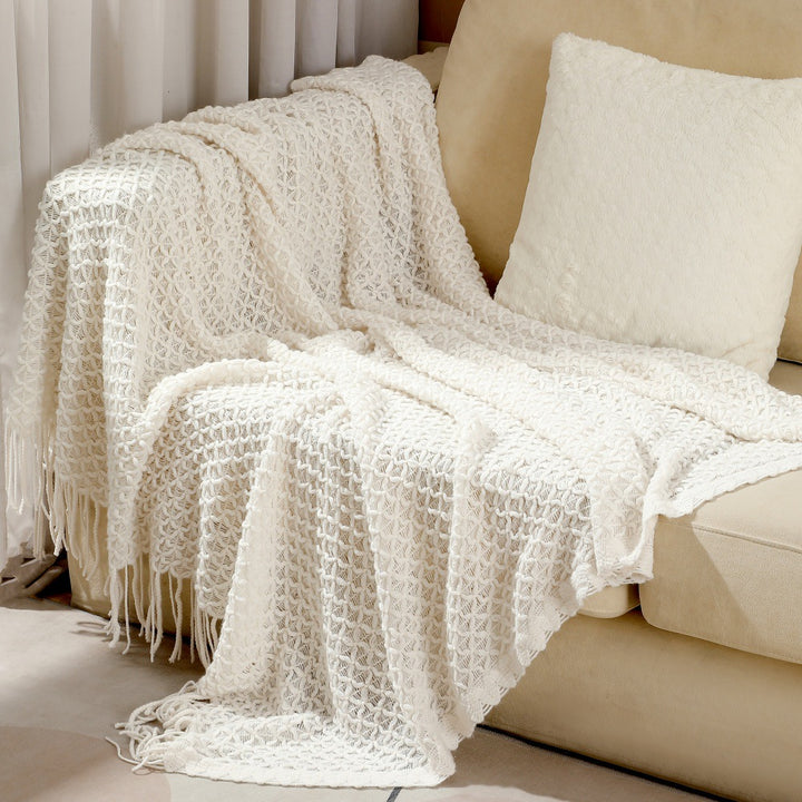 Decorative Woven Throw Blanket