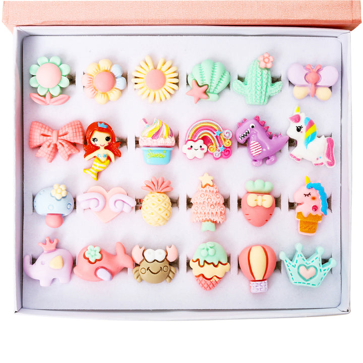 Unisex Creative Decoration Set with Colorful Motif Buttons Bowlift