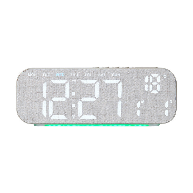 Digital weather alarm clock with temperature and hygrometer display Bowlift