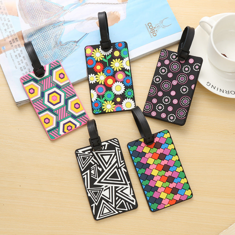 Unisex Luggage Tag in Artistic Design Bowlift