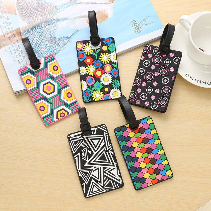 Unisex Luggage Tag in Artistic Design Bowlift