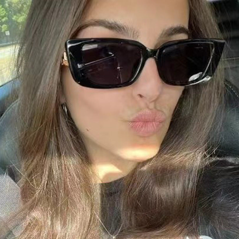 Women's trendy oversized sunglasses with unique leopard print Bowlift