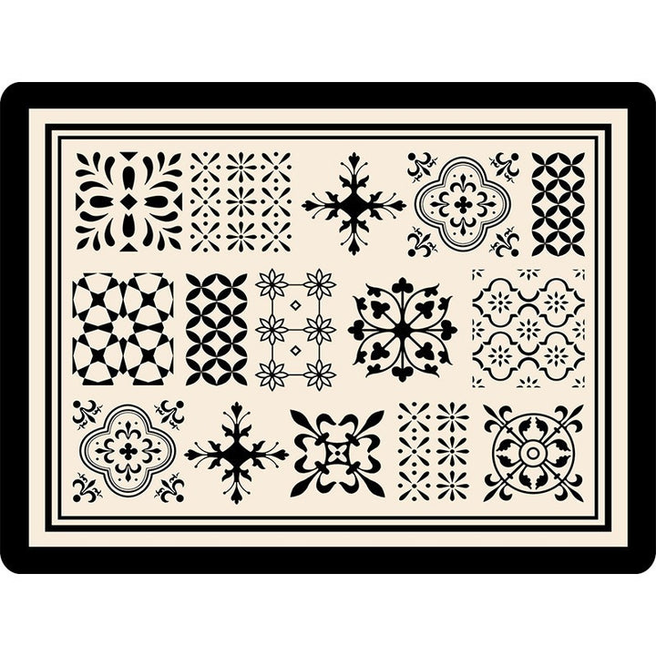 Decorative Botanical Kitchen Mat