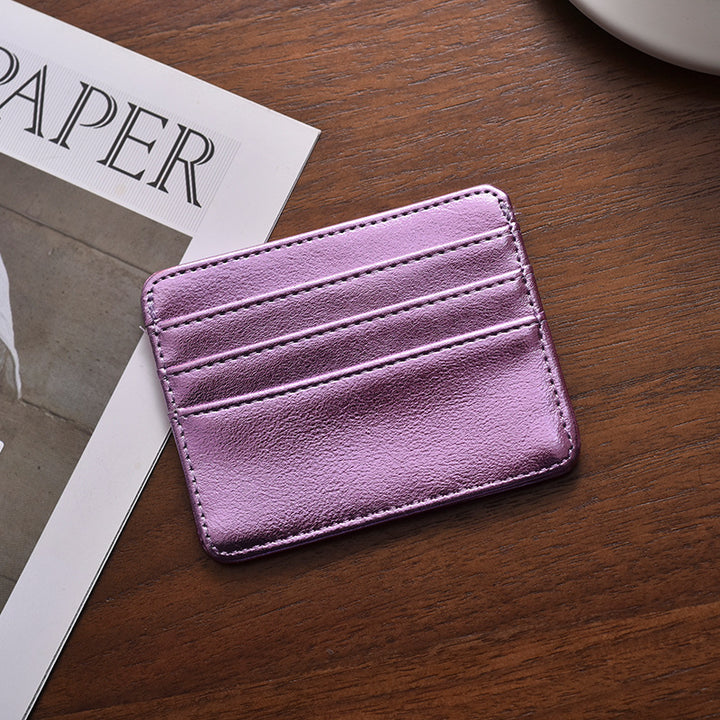 Minimalist Leather Cardholder Bowlift